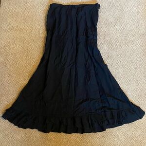 Vintage American Canyon Witchy Black Skirt size Large